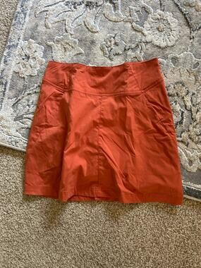 Royal Robbin’s Women's Rust Orange Skort - A-line Active Skirt